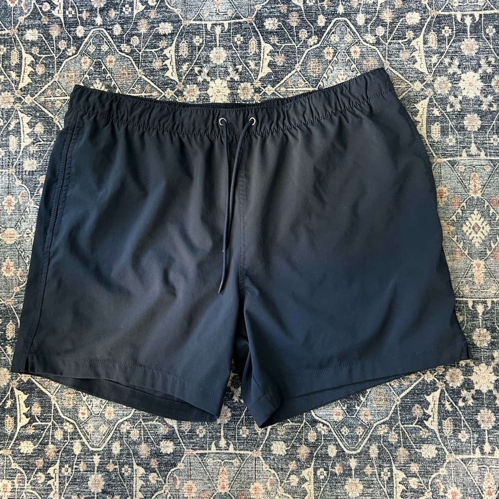 Abercrombie & Fitch Navy Blue Swim Trunks - XXL